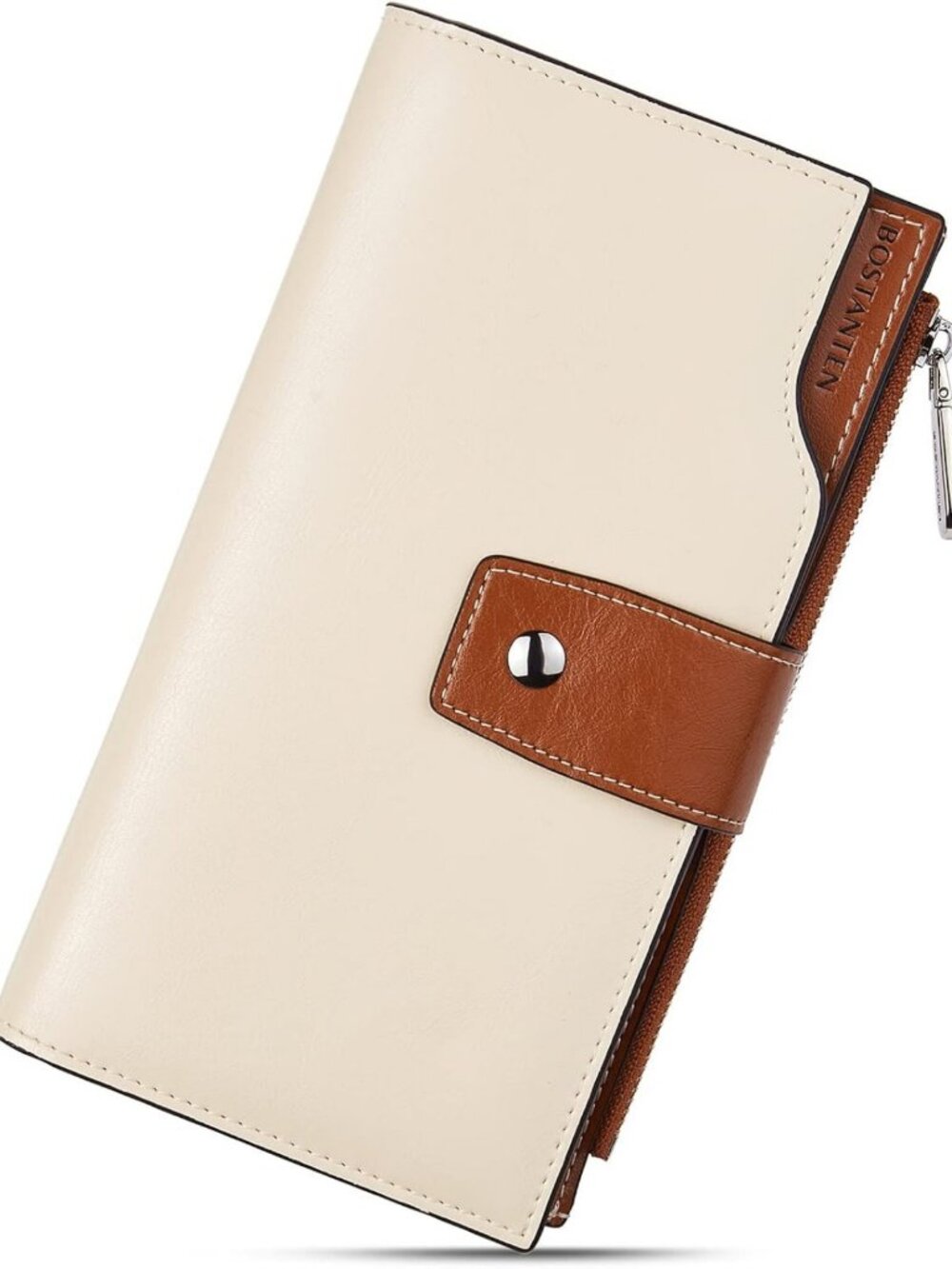 RFID Women's Leather Wallet - Large Capacity Credit Card Holder & Organizer